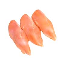 Chicken Breasts, Boneless and Skinless (Per Kg)